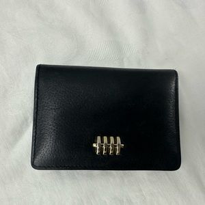 Hamilton Hodge Black Leather Bifold Wallet